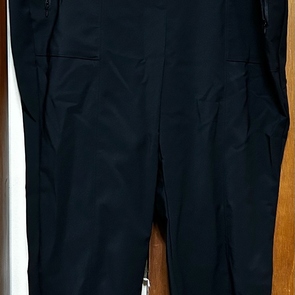 Lane Bryant Black Straight-Leg Trousers - Picture 1 of 2